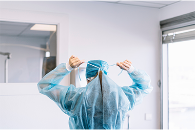 Protective Clothing Use in Medisky Multispecialty Clinic